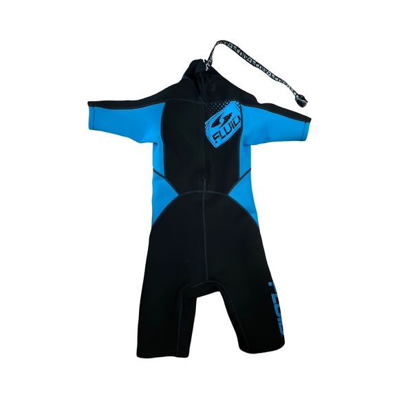 Fluid Shorty Wetsuit Junior - size 10 - Picture 2 of 3